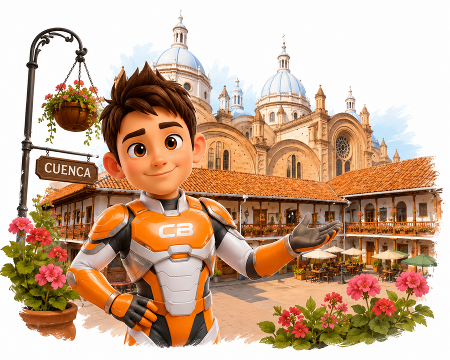 Internet de fibra óptica CBVision en Cuenca, junto a la Catedral Nueva